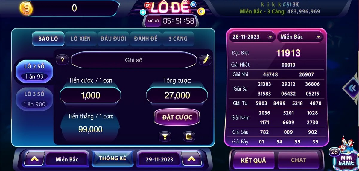 Đổi thưởng lô đề tại 789 Club 